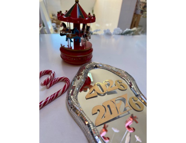 Топпер "2026", 10см.