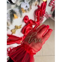Дзеркальний топпер "Love", 10см.