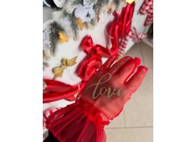 Дзеркальний топпер "Love", 10см.