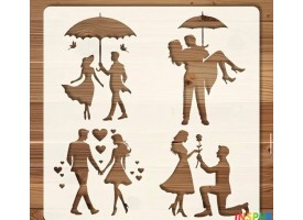 Трафарет - штамп Трафарет - штамп