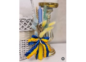 Свічка пасхальна патріотична Свічка пасхальна патріотична