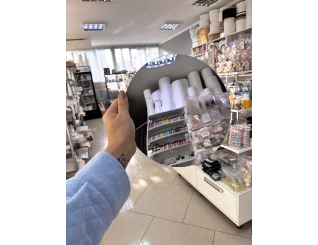 Акрилова дзеркальна підставка під торт