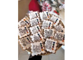 Пряники - розмальовка, 1 шт. Пряники - розмальовка, 1 шт.