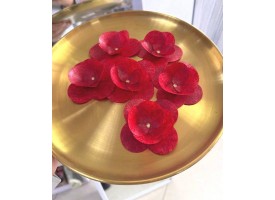 Квіти вафельні тоновані, насичені 