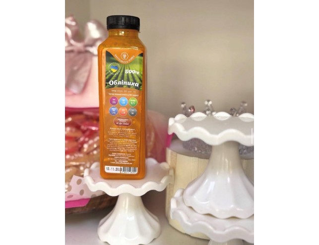 Пюре пастеризоване "Обліиха" 500 грам.