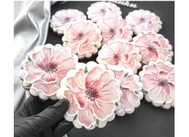 Пряник друкований + ручний розпис, 9см.