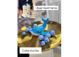 Набір декору "Кит і сфери" Набір декору "Кит і сфери"