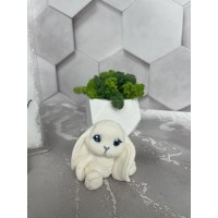 Зайчик з мастики