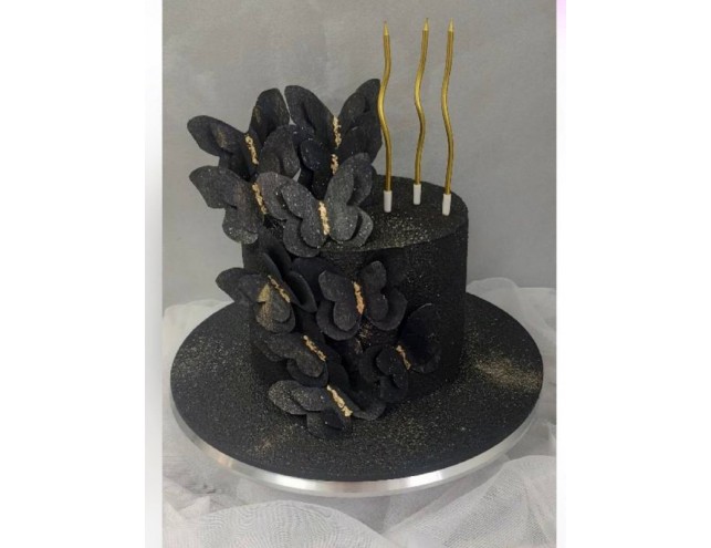 Метелики чорні но проволоці