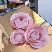 Вафельний ранункулюс, рожевий, 3 шт.