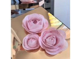 Вафельний ранункулюс, рожевий, 3 шт.