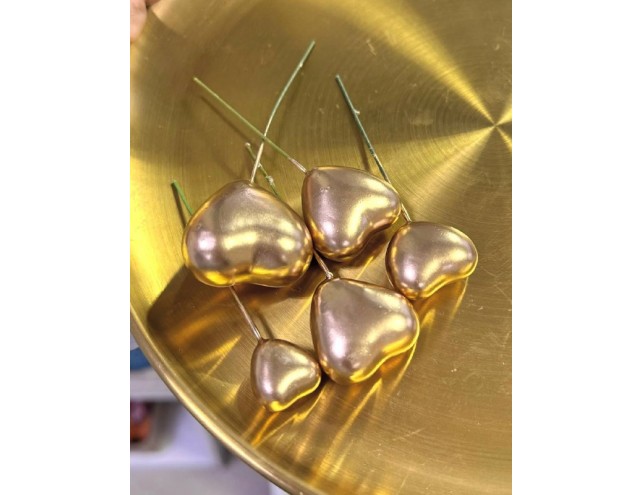 Серця декоративні, 5 шт. (не їстівні)