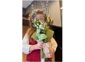 Вербові букетики ручної роботи 