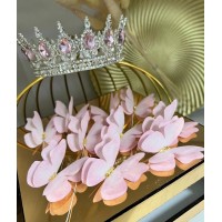 Метелики подвійні, вафельні, 10 шт.