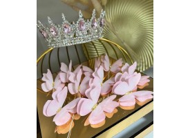 Метелики подвійні, вафельні, 10 шт.