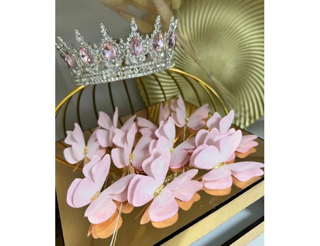 Метелики подвійні, вафельні, 10 шт.