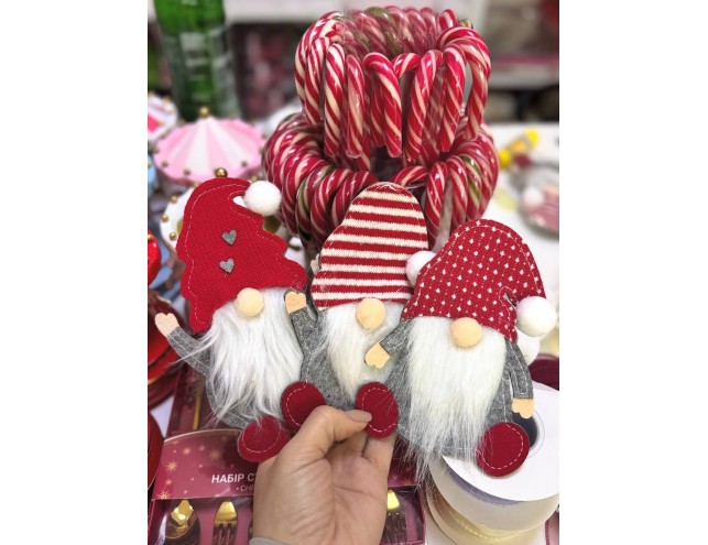 Набір новорічних тримачів для столових приборів