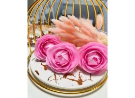 Вафельні піони, рожеві, 1шт.