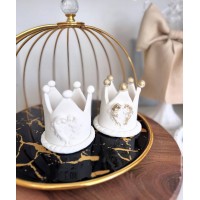 Корона з мастики, 8 см.