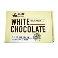 Шоколад білий МІР,плитка,1.2кг,27%