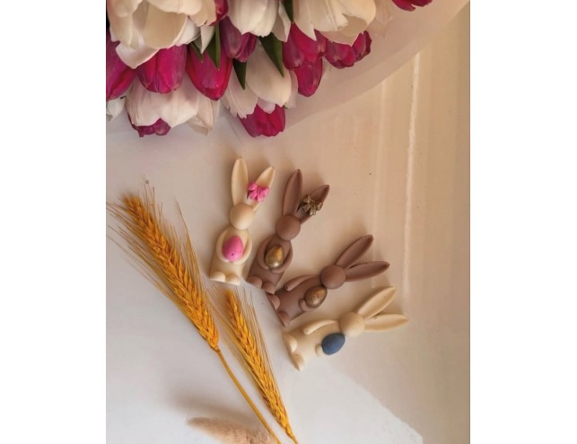 Зайчики шоколадні 