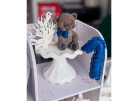 Ведмедик + цифра 