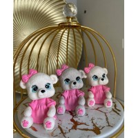 Шоколадна фігурка "Ведмедиця-дівчинка"