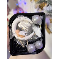 Декор "Солодких снів" срібний