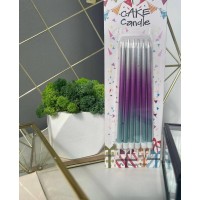 Свічки "омбре" 6шт.