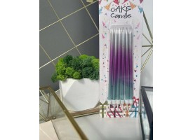 Свічки "омбре" 6шт.