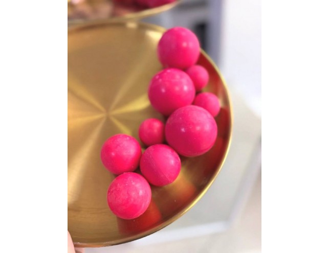 Шокосфери в кольорі "малинові"