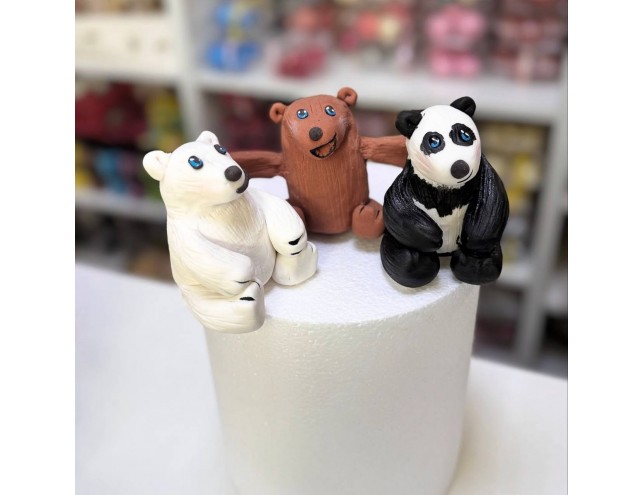 Набір тваринок з мастики