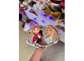 Пряники "Крижане серце" Анна/Ельза