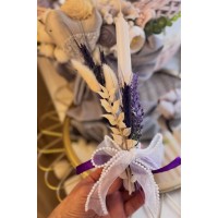 Свічка "Лавандове натхнення", ручної роботи Свічка "Лавандове натхнення", ручної роботи