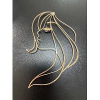 Топпер дзеркальний, дівчина, 14см