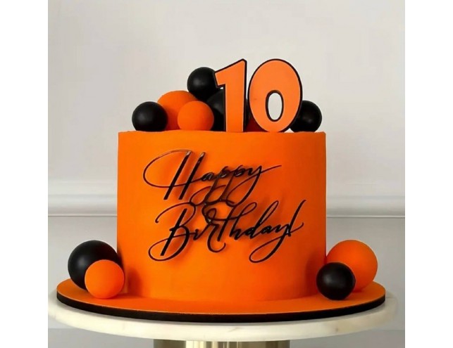 Топпер HB, акрил, 10см.