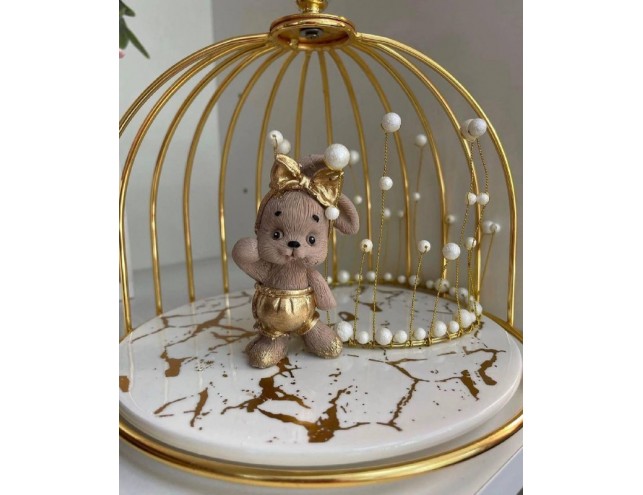 Шоколадна зайка в трусиках 