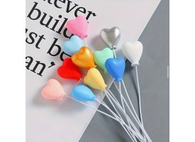 Декоративні кульки для тортика, 5 шт. Декоративні кульки для тортика, 5 шт.