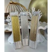 Свічки, прямі, 6шт.