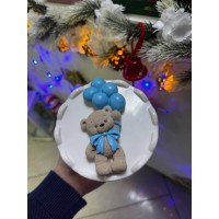 Ведмедик з повітряними кульками