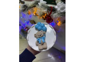 Ведмедик з повітряними кульками