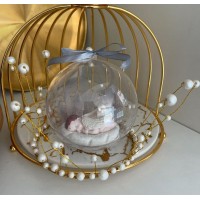 Малюк у акриловій кулі,10см.