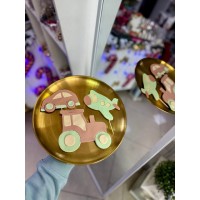 Топпери з мастики "транспорт"