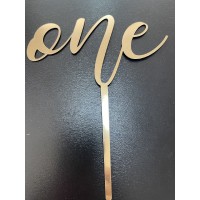 Топпер дзеркальний, one, 15 см