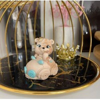 Шоколадна фігурка "Ретро авто з ведмедиком"