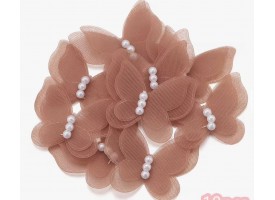 Метелики подвійні з перлинками