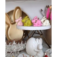 Шоколадний кролик з квіточкою