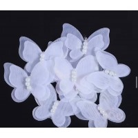 Метелики подвійні з перлинками