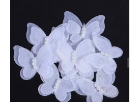 Метелики подвійні з перлинками