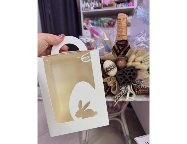 Коробка пасхальна "кролик"
